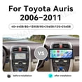 thumbnail image 3 of SNATEEN 15.8 inch Carplay Screen/Radio/Multimedia Player for Toyota Auris 2006-2011 Car Navigation/GPS Upgrade Headunit Android Display 1080P Touch Screen Receiver Replace System, 3 of 16