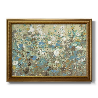 Wexford Home Flowering Vines I Premium Framed Canvas- Ready to Hang 24X36 - Gold