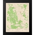 thumbnail image 2 of USGS 15x18 Black Modern Framed Museum Art Print Titled - Bull Creek Texas Quad - USGS 1969, 2 of 5