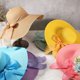 thumbnail image 3 of Sombrero de paja Tigeen Floppy para mujer, 12 unidades, multicolor, 3 of 5