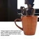 thumbnail image 4 of Taza de Café de Madera ANGGREK Taza de té Hecha A Mano Ligera Para Viajes Al Aire libre, 4 of 7