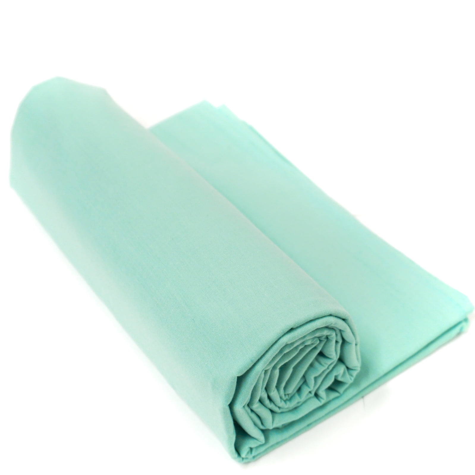 Shason Textile Poly Cotton (3 Yards Cut) x 44" Craft Projects Quilting Precut Fabric, Aqua