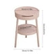 thumbnail image 3 of Muebles de oficina para el hogar, mesa auxiliar multifuncional moderna, mesa de centro con cajón, estante de almacenamiento, mesita de noche, escritorio de estudio para sala de estar, dormitorio, ofic, 3 of 6