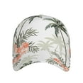 thumbnail image 2 of Fotbe Vintage Palm Trees Baseball Cap, Vintage Palm Trees Print Dad Hat,Outdoor Hat,Adjustable Sports Cap, Perfect For Activities, 2 of 9
