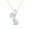 Sterling Silver, variant on 7x5mm Teardrop Pear Moonstone Pendant 925 Sterling Silver Gold Vermeil Women's Engagement Necklace