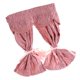 thumbnail image 5 of Cortinas Hechas , Accesorio de de Ventana para Decoración en Miniatura de 1/12, 2 Piezas perfke Cortinas de casa de muñecas, 5 of 7