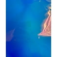 thumbnail image 5 of Metallic Transparent .3mm Blue Holographic Vinyl 54" Wide - Durable & Captivating Sold by Continuous Yard Ideal for Crafts/DIY, 5 of 7