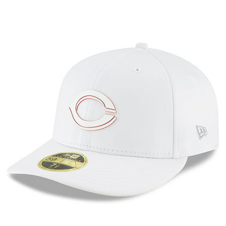 Cincinnati Reds New Era 2018 Clubhouse Collection Low Profile 59FIFTY Fitted Hat - White