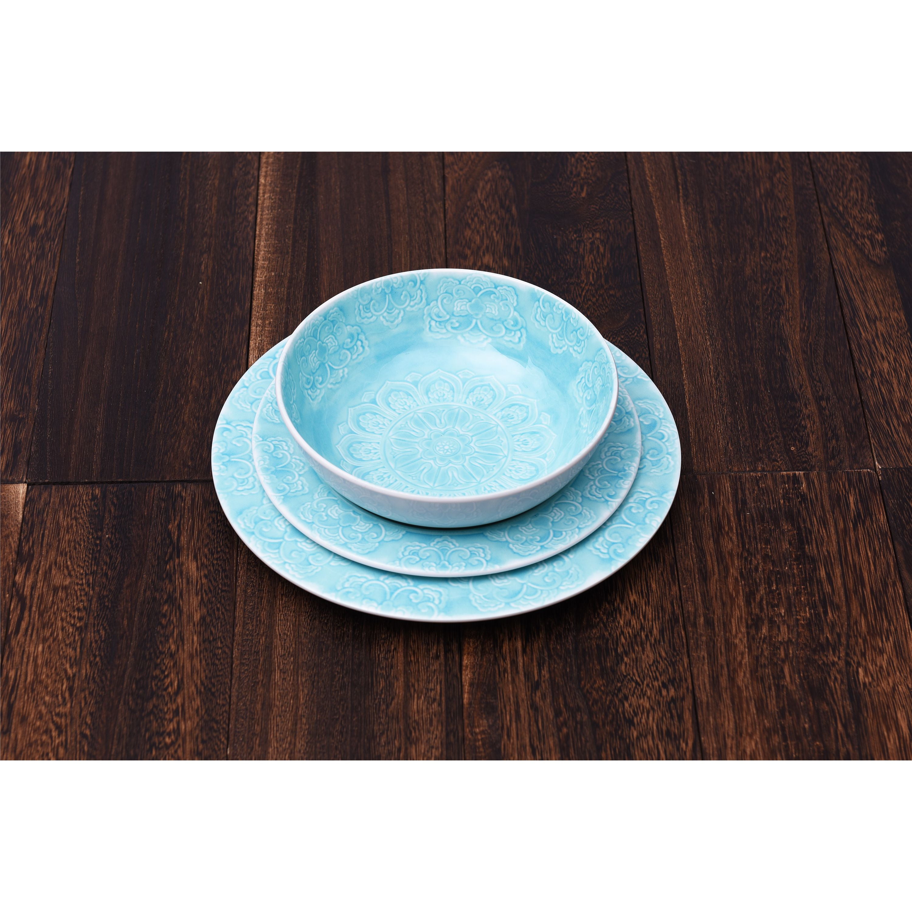 Better homes and gardens teal medallion online