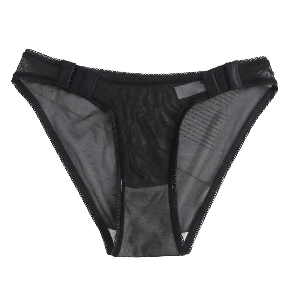 Hook Style Adjustable Laced Panties Women Underwear Seamless Solid