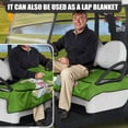 thumbnail image 5 of Whosucclay Rabbit Tulip Egg Golf Cart Seats Cushion Cover, Breathable Elastic 4 Front Pockets Golf Cart Seat Cover for Yamaha EZGO Club Car, 52.36" x 32.28", 5 of 7