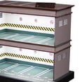 thumbnail image 4 of Acrylic Garage Show Case 1:64 1:64 Hobby Scale Tabletop Decors Green Double Layer, 4 of 9