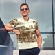thumbnail image 4 of Balery Train Camisa Polo de Hombre con Estampado, de Manga Corta y Tejido Medio, Camisa Tipo Golf Polo-Medium, 4 of 6