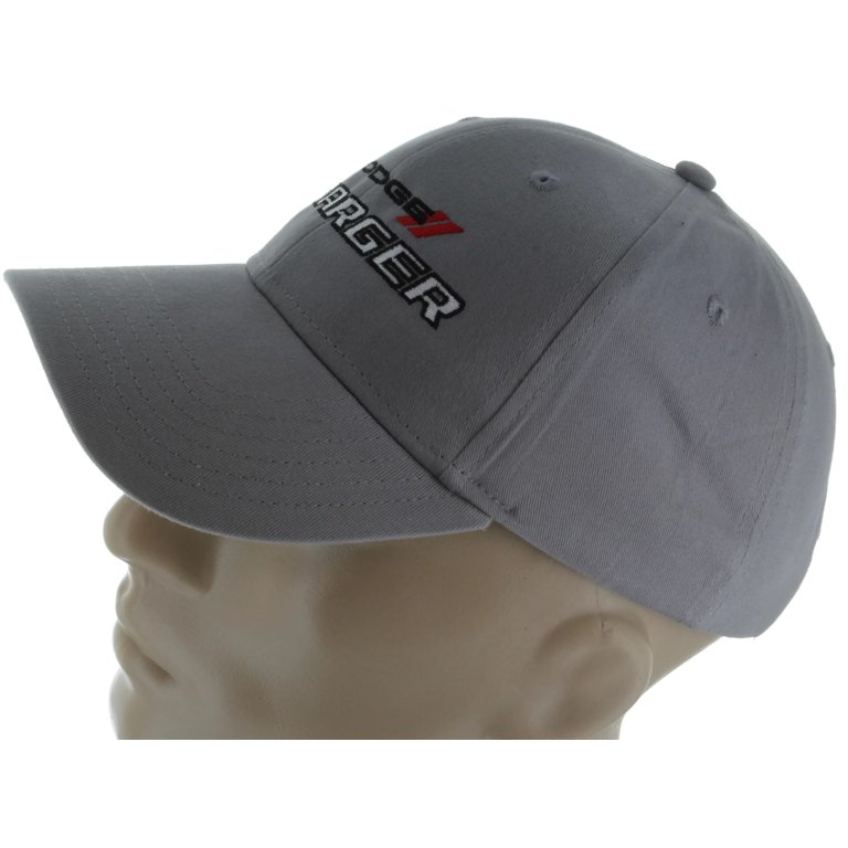 Dodge Charger RT Gray Baseball Cap Trucker Hat Snapback SRT Mopar