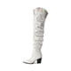 thumbnail image 5 of Botas Vaqueras Blancas Sobre la Rodilla DREAM PAIRS Talla 7.5, 5 of 8