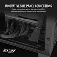 thumbnail image 3 of Fuente de alimentación Corsair RM1200x Shift ATX totalmente modular, 3 of 7