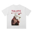 thumbnail image 2 of TUL8TE The Cocktail Tour 2025 Cotton T-shirt Casual Short Sleeve Hip Hop Tees Tops, 2 of 4