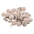 thumbnail image 4 of Miangastore 20 Pcs Capsule de Baseball Remplacement Chapeau Boutons pour Réparation Blouse Jeans Couture 17 mm Attaches Rondes Kaki, 4 of 8