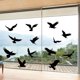 thumbnail image 3 of Pegatina Para Ventanas De Cristal Negro Diy -Collision, Electricidad Estática, Rejilla De Ventana Removible, Advertencias, Pegatina Para Pared, 3 of 5