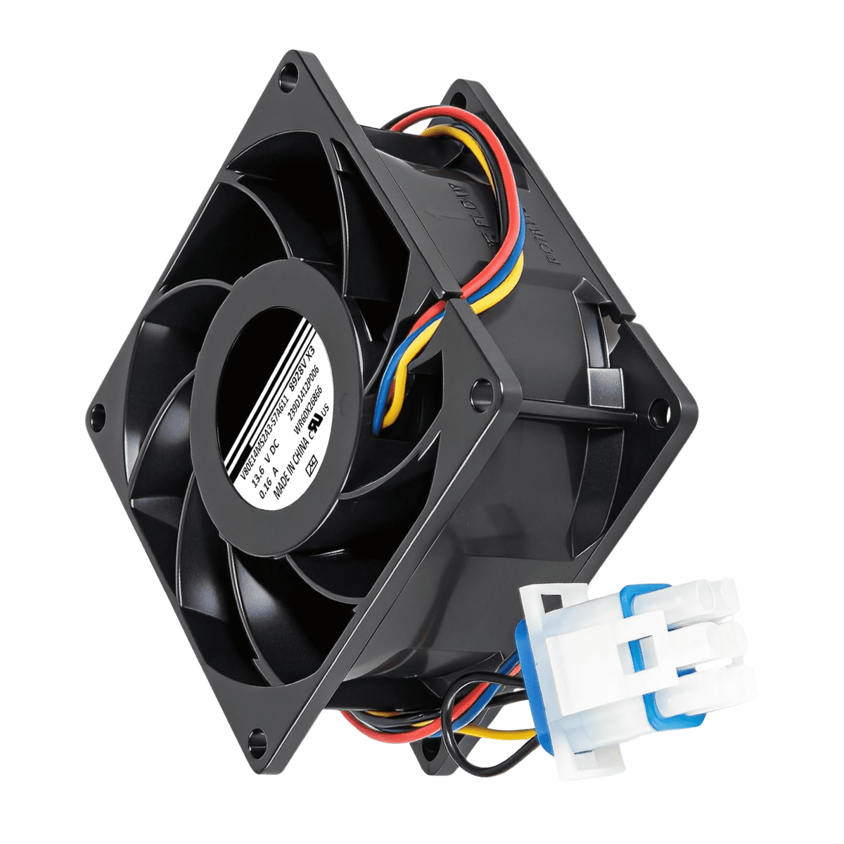 Scaroo WR60X26866 Refrigerator Evaporator Fan Motor WR49x25197, WR60X10356, 239D1412 2-PACK