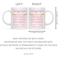 thumbnail image 5 of CTDream 11oz. Coffee Mug Gift for Women, Salesperson Because Super Amazing Life Changing Miracle Worker Isn't an Official Job Title, Floral Flowers, 1-Pack, Birthday Christmas Gift Ideas for Her, 5 of 7