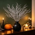 thumbnail image 5 of WWG Halloween Wreath for Front Door, Plastic Dried Branch Wreath, Indoor Outdoor Door Wreath, Versatile Wall Window Porch Decor, Includes 1 Piece, 5 of 6
