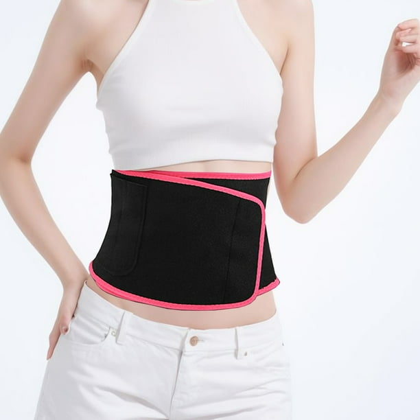 Faja Lisbinx para sudar profusamente, transpirable, para cintura, reafirma el abdomen, fitness, yoga, correr.