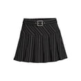 thumbnail image 6 of No Boundaries Juniors Pleated Skirt with Belt, Sizes XS-XXXL, 6 of 6