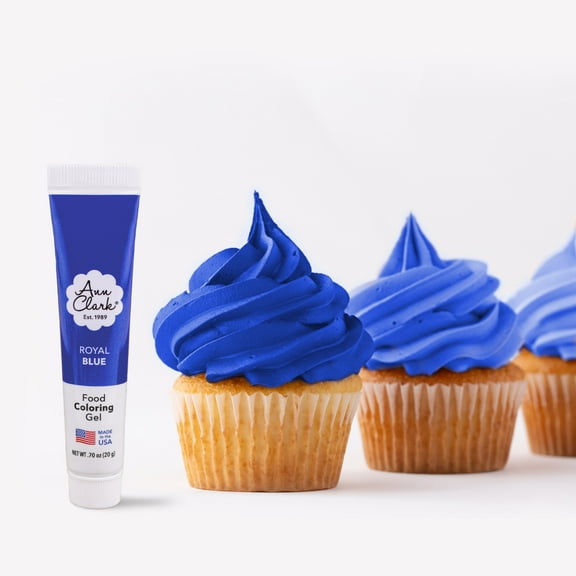 Ann Clark Royal Blue Food Coloring Gel .70 oz. (20 g) Made in USA