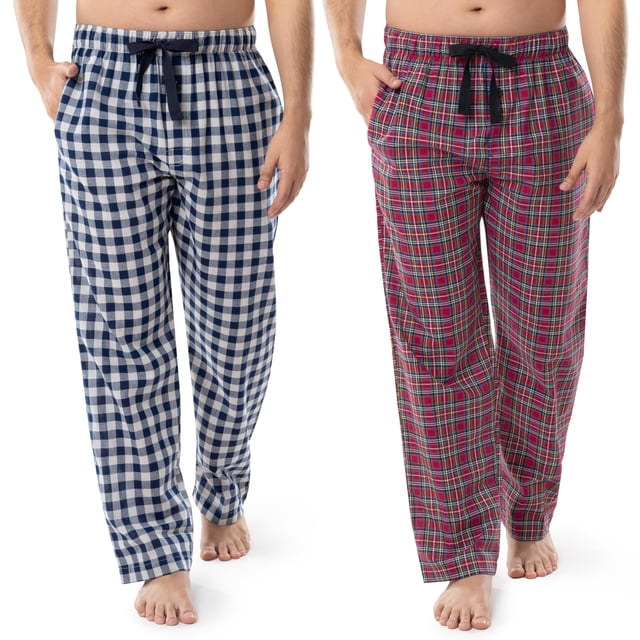 Pantalones para dormir tejidos Fruit of the Loom con fondo de pijama para hombre