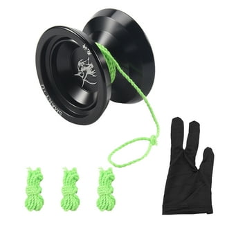 Classic Flashing Plastic Yo-Yo Toy with Extra String and Trick