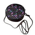 thumbnail image 4 of Lsque Colorful Guitar Pattern Shoulder Bag – Microfiber Leather Crossbody with Detachable Strap & Handle Ring, Waterproof & Durable, Elegant Everyday Carry, 4 of 5