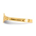 thumbnail image 4 of 14k Yellow Gold Oval Baby Signet Ring, 4 of 9