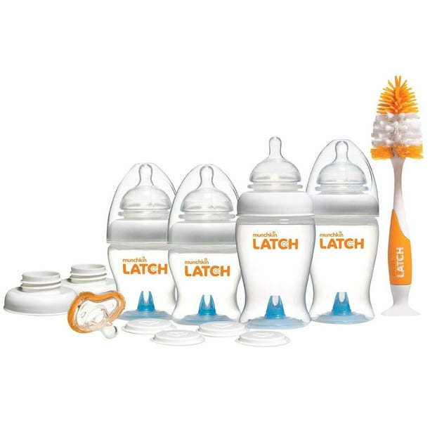 Munchkin LATCH Newborn Bottle Gift Set, 12 Pieces
