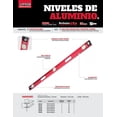 thumbnail image 2 of Nivel De Aluminio Urrea 24' UNI24A, 2 of 3