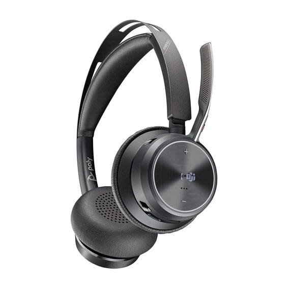 Auriculares Poly Voyager Focus 2 UC USB-A Bluetooth con micrófono
