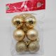 thumbnail image 3 of 6pcs/set 4 Cm Christmas Balls Christmas Tree Ornaments Ball Xmas Hanging Tree Pendants Xmas Home Party Decor 2024 New Year Gifts, 3 of 4