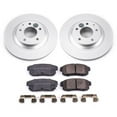 thumbnail image 2 of PowerStop Rear Geomet Coated Brake Rotor and Pad Kit Fits: MAZDA Select Models CRK3146, 2 of 4