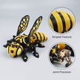 thumbnail image 3 of 3D Printed Mechanical Bee Articulated Model, Cyberpunk Robot Insect Figurine with Movable Joints, Desktop Decor Collectible, Handmade Futuristic Animal Sculpture, Unique Gift for Home Office Display, 3 of 3