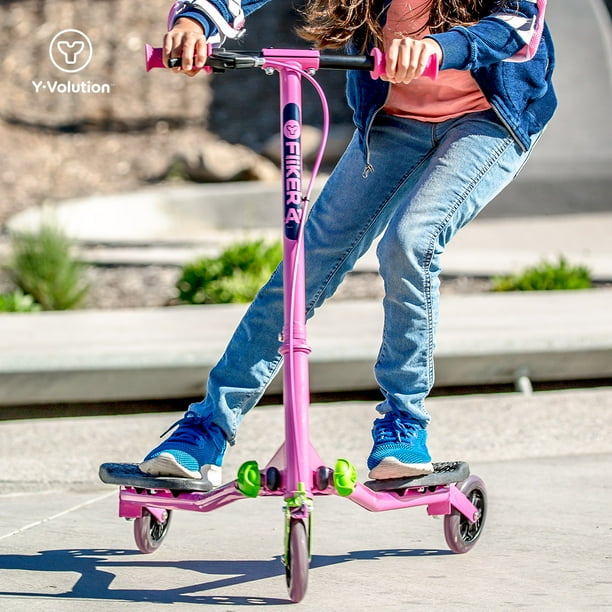 Yvolution Fliker Air A1 | 3 Wheel Drift Wiggle Scooter for Kids