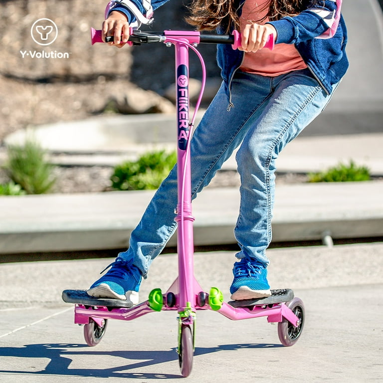 Yvolution Fliker Air A1 | 3 Wheel Drift Wiggle Scooter for