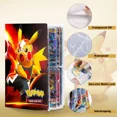 thumbnail image 4 of Trading Card Binder, 4 Pocket Card Storage Collector Holder Binder Fits 240 Cards（JJK1), 4 of 5
