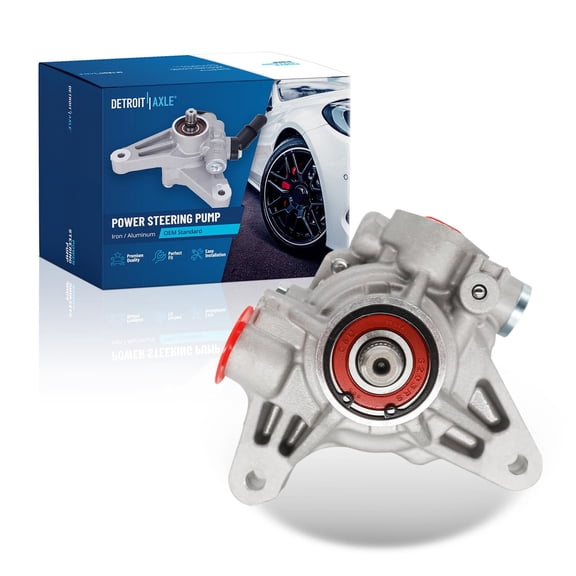 Detroit Axle - Power Steering Pump Assembly Replacement for 2003 2004 2005 Honda Element, 2003-2004 CR-V with Seal Kit