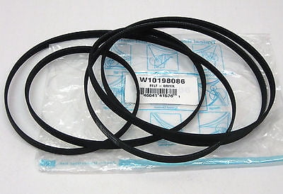 W10198086 Belt Compatible With Whirlpool Dryers 