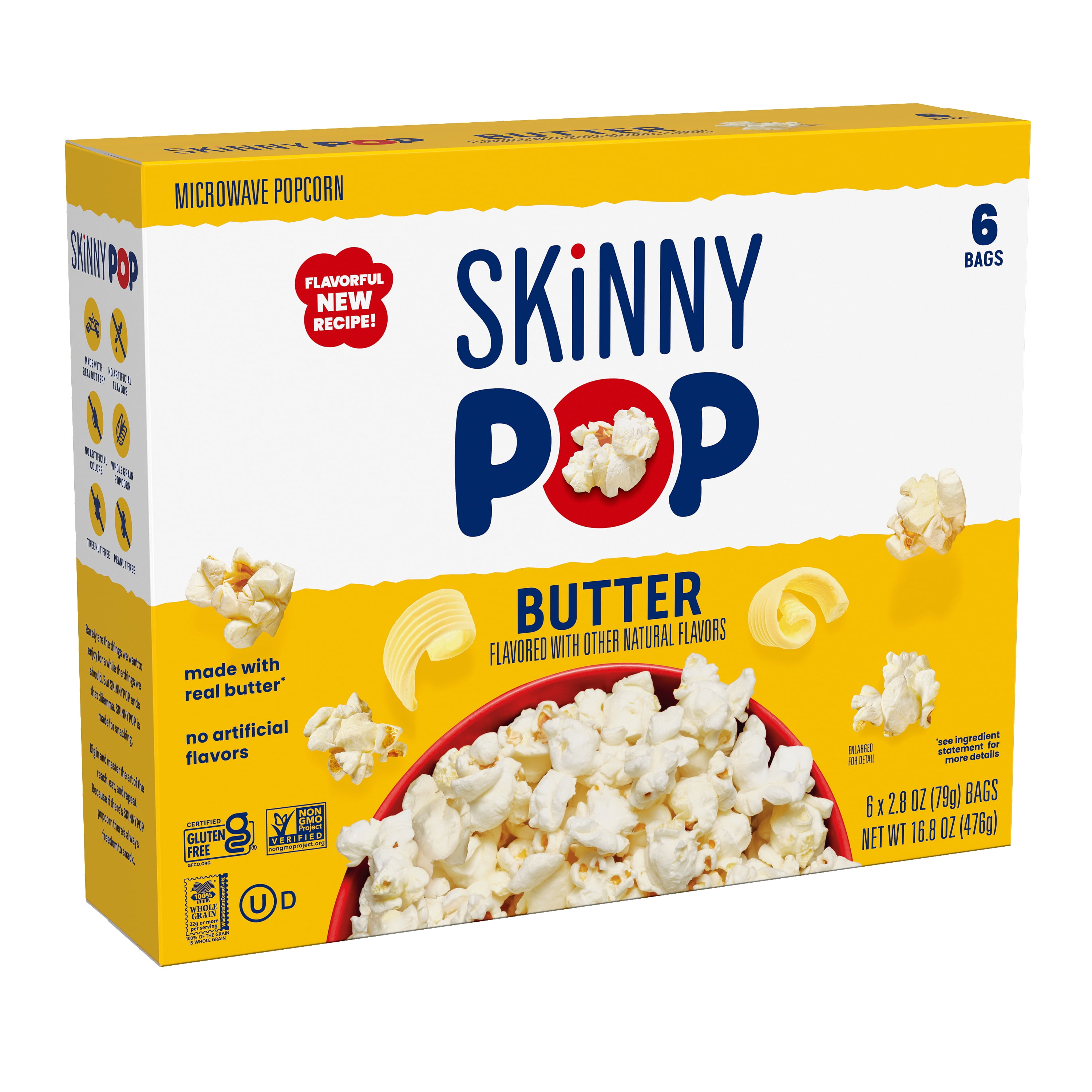 ACT II Sweet and Salty Kettle Corn Microwave Popcorn, 100% Whole