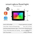 thumbnail image 2 of Lumières de Projecteur RGB 50W 30W Réflecteur RGB IP65 Projecteur LED Étanche Éclairage de Jardin Extérieur Noël, Grand Application, 2 of 7