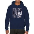 thumbnail image 3 of Straight Outta New York - New York Baseball Hometown Pride Hoodie - Small - Navy, 3 of 6