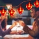 thumbnail image 5 of Cadena de luces decorativas Jadeshay en forma de corazón 6 metros 40 LED, 5 of 7