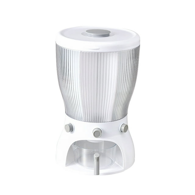 Caja de almacenamiento giratoria del dispensador de la gran capacidad del envase blanco