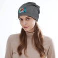 thumbnail image 6 of Tom And Jerry Beanie Men Slouchy Knit Skull Cap Warm Stocking Hats Guys Women Winter Beanie Hat Cuffed Plain Hat, 6 of 8